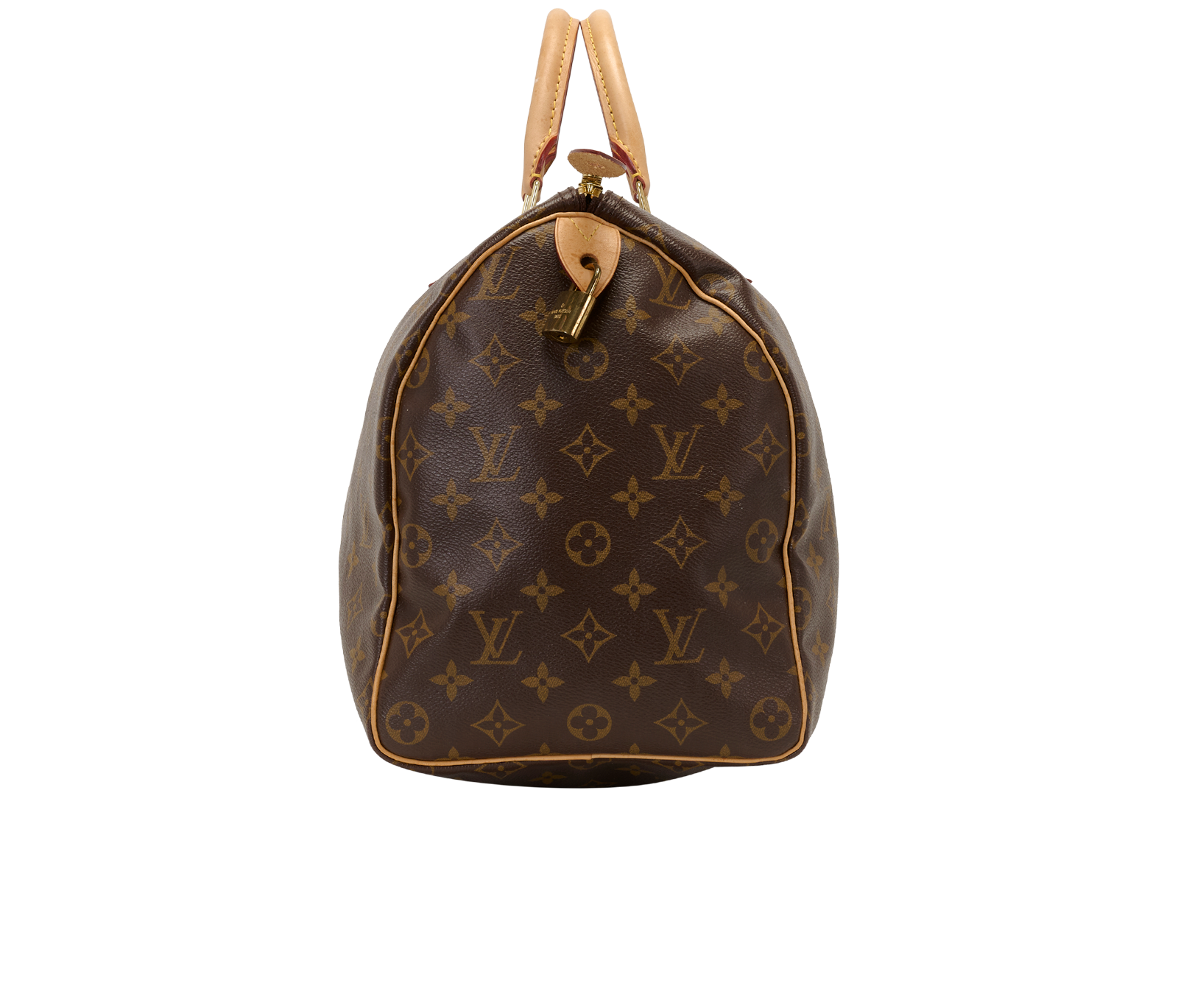 Speedy 40, &pound;650, Handbags, Brown, Canvas, Bottom view